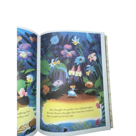 Walt Disney's Alice in Wonderland (Little Golden Books) - Hardcover - VERY GOOD - Picture 3 of 3
